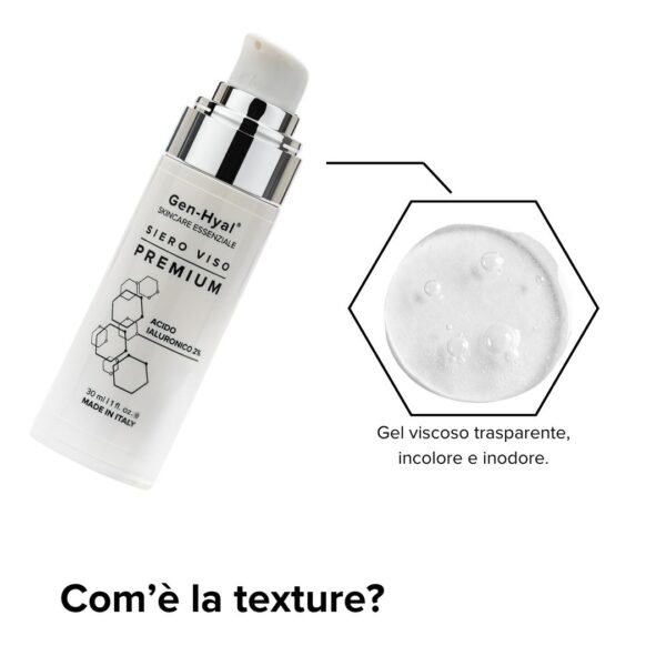 Premium: flacone airless 30ml - Texture