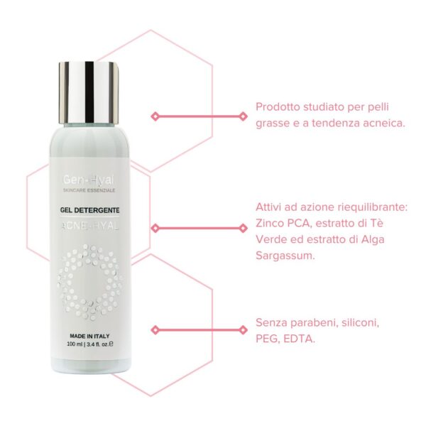 ACNE-HYAL Gel Detergente - immagine 2