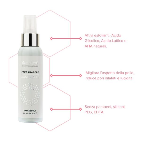 ACNE-HYAL Preparatore viso per pelli grasse - immagine 3